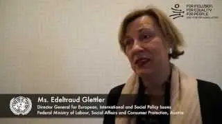 Ms. Edeltraud Glettler - Austria #ForPeople