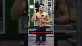 Height Increasing Exercise 🚀 #shorts    .. (Read Description)