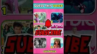 Guess the Voice....! MOANA, BARBIE, ZOOTOPIA 2, #quiz  #shorts  #youtube