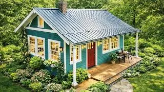 This Tiny Guesthouse Looks Like a Storybook (But It&rsquo;s Modern & Clean)