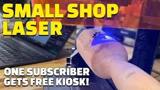 Genmitsu Kiosk + MD18 Roller Does it all in a Shop! WIN A KIOSK!
