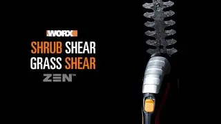 The WORX Cordless Shrub/Grass & Shear/Weeder &ndash; WG801E.5