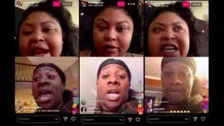 Shekinah Confronts Supa Cent About Talking About Her To Judy On Instagram Live