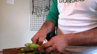 Opening Fava Bean Pods