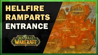 Hellfire Ramparts, Dungeon Entrance Location | World of Warcraft TBC