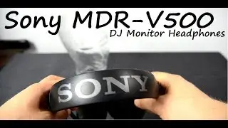 Sony MDR-V500 Dj headphones SPL dB sound test + quick review