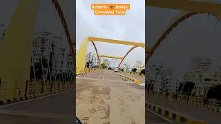 Butterfly 🦋 Bridge 🌉 #monsoon #weather #pune #shorts #ytshorts #subscribe