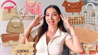 The Best Summer 2025 Designer Bags | Wicker & Raffia- Chanel Must Haves, Louis Vuitton, Celine, Dior