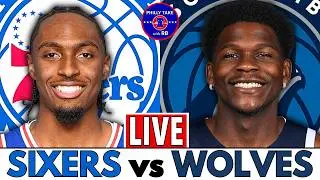 Sixers vs Timberwolves Live Play-By-Play & Postgame Show