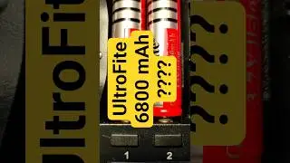 UltroFite 18650 6800mAh. Реальная емкость. ))