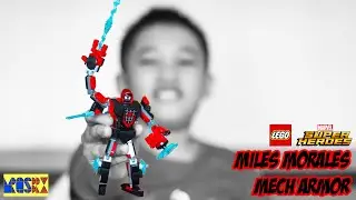 #MrqsBrx LEGO Marvel Super Heroes set #76171 Miles Morales Mech Armor