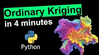 Ordinary Kriging in Python in 4 Minutes