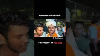 Aryan maan bhai in full election mood