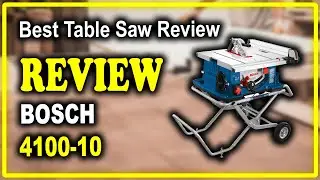 Bosch Power Tools 4100-10 Jobsite Table Saw Review - Best Table Saw Review