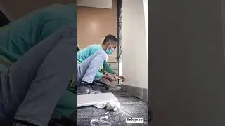 ASMR pasang plin pakai mdf #videoshort #fypシ゚viral #hnkjobs
