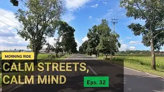 Morning Ride: Cianjur - Cikalongkulon #32 | Rural to Urban. Pure Road Ambience, No Talking