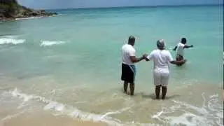 Jehovah's Witness Baptism St. Thomas, U.S. Virgin Islands July 14, 2012