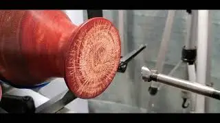 WOOD TURNING THE DIRT LOG