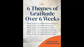 2025 Relationships to Infinity Gratitude Challenge - Kendra Perkins Norwood