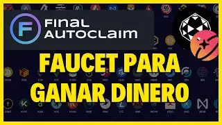 FINAL AUTOCLAIM👉UNA DE LAS MEJORES FAUCET PARA GANAR MILES DE CRIPTOMONEDAS DE FORMA GRATIS ⭐️