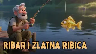 Ribar i zlatna ribica | Animirane bajke i priče za djecu! 
