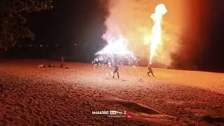 25.09.04 Fire Show at Sheraton Samui Resort