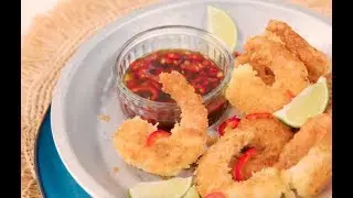 Coconut Shrimp with Thai Dipping Sauce - Savory