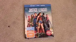 Justice League (2017) Blu-ray Unboxing