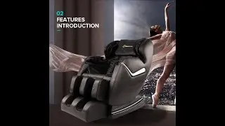 (2020 Newest Model) Real Relax&trade; Favor-03 Full Body Shiatsu Massage Chair Recliner