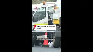 Baby found in drain in Perth
