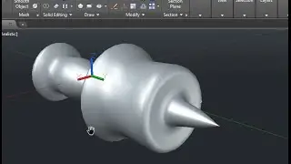 Revolve Command - AutoCAD
