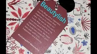 BEAUTHLISH Lucky Bag 2017  - Unboxing