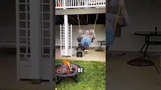 Swing like a bee #SwingFail #GravityCheck #FallingFails #OopsMoment #DontTryThisAtHome