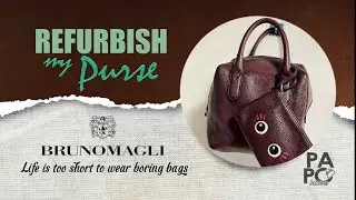 REFURBISH MY BAG: Bruno Magli medium size handbag.
