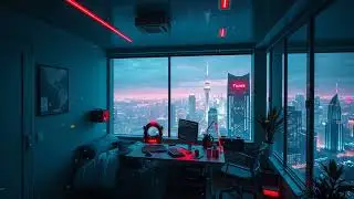Futuristic Post Rock Ambient Music + Cyberpunk Atmosphere Music