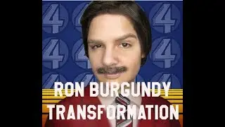 Turning Myself Into Ron Burgundy