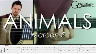 Animals - Maroon 5 (Guitar Lesson)