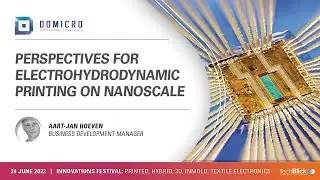 Perspectives For Electrohydrodynamic Printing (EHD) on Nanoscale - DoMicro