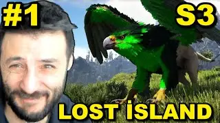 3. Sezon Başladı (LOST İSLAND) 😆 ARK 1.Bölüm (3.Sezon) Lost İsland