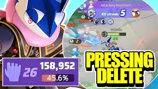 How to Press the One-Shot Delete Button with Greninja | Pokemon Unite