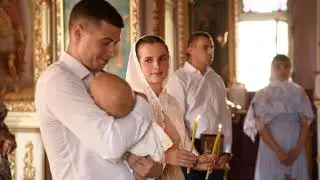 Таинство крещения в храме Михаила Архангела