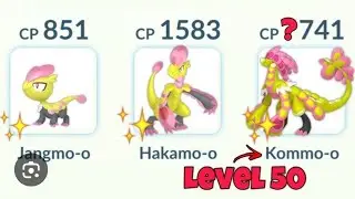using SHUNDO LvL 50 Shiny KAMMO-O Family in Pokemon GO Battle League.#pok&eacute;mongo​ #pokemongo​