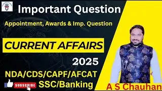 🚨 MUST-WATCH: Latest Current Affairs 2025 &ndash; Budget, Forest Report, Key Appointments & More!