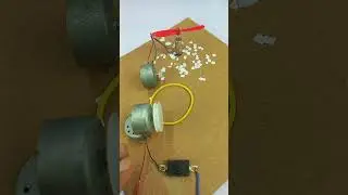 Dc Motor project #tech #dcmotor #motorbuilding #project