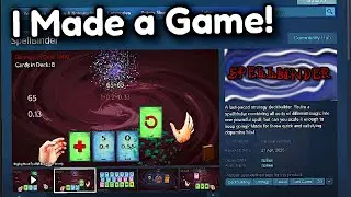 Как я создал игру за 1 неделю без всякого опыта: SpellBinder Devlog