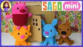 Sago Mini Friends Plush Toys Gift Pack Set Unboxing Review and Play - Kids Toys