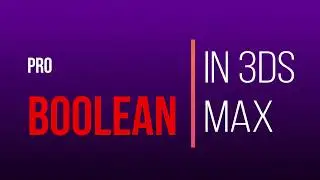 Boolean and Proboolean in 3Ds max