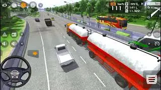 FULL SPEED MOTORWAY DRIVE WITH TANKER TRUCK | BEAUTIFUL OPEN ROAD & MOUNTAIN VIEW | PART 5 &ndash; BUS MOD