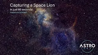 The Lion Nebula &ndash; Captured in 60 seconds with my Stellarvue SVX090T