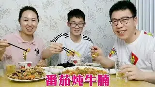 58买块牛腩，长建做番茄炖牛腩，汤浓肉香，酸甜可口，又香又下饭